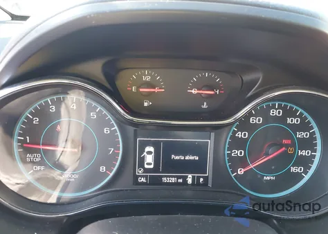 2016 Chevrolet Cruze Lt Auto из США, поврежденный, VIN 1G1BE5SM2G7283812